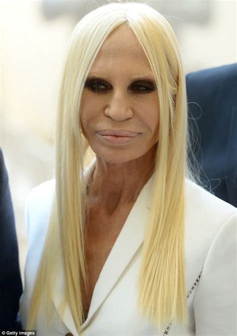 donatella versace official twitter|donatella versace current picture.